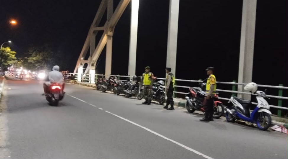 Polsek Malo, Laksanakan Patroli malam guna cegah kerawanan  Kamtibmas Di wilayah malo