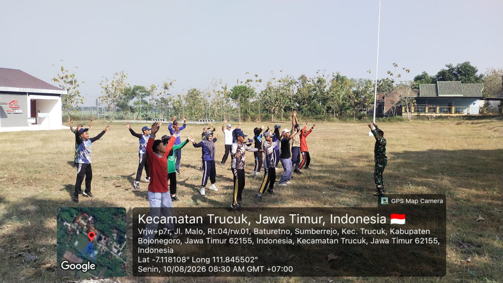 ‎‎Sinergitas Tiga Pilar Kecamatan Trucuk Latih Paskibra, Persiapkan Pengibaran Merah Putih HUT Ke-81‎ RI