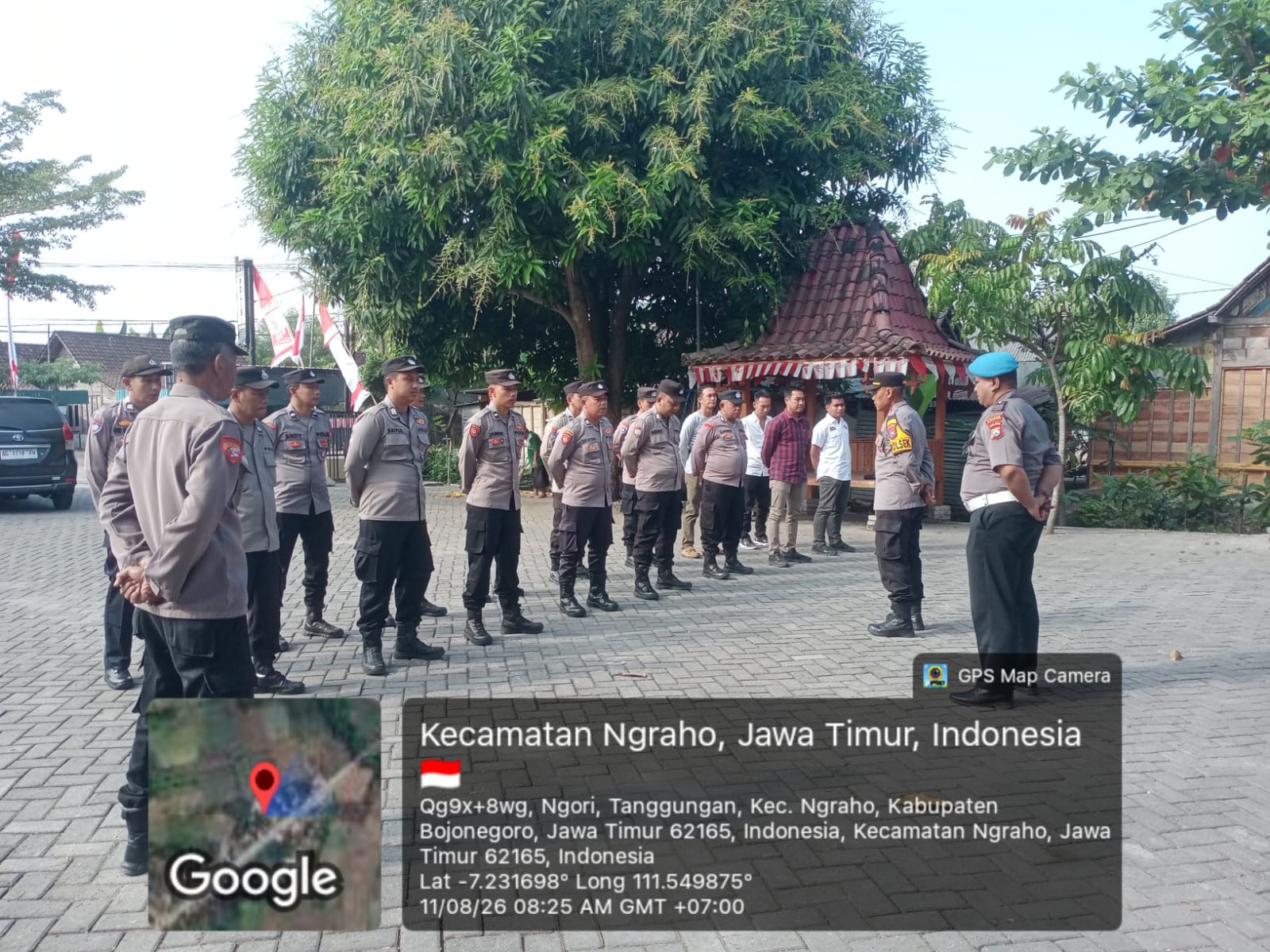 Polsek Ngraho Polres Bojonegoro Melaksanakan Apel Pagi Wujudkan Kesiapan Personel dalam Memberikan Pelayanan Prima kepada Masyarakat