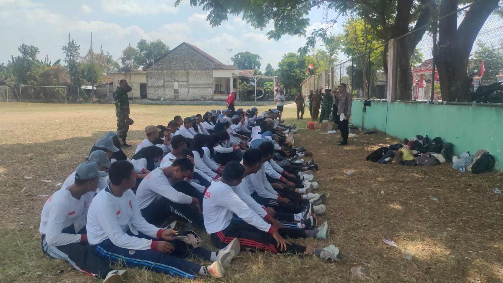 Jelang HUT ke-81 RI, Kapolsek Bojonegoro Kota Beri Semangat Paskibra Jelang Upacara 17 Agustus 2026
