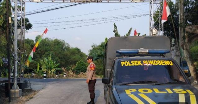 Antisipasi 3C personil polsek Sukosewu laksanakan sapa siang