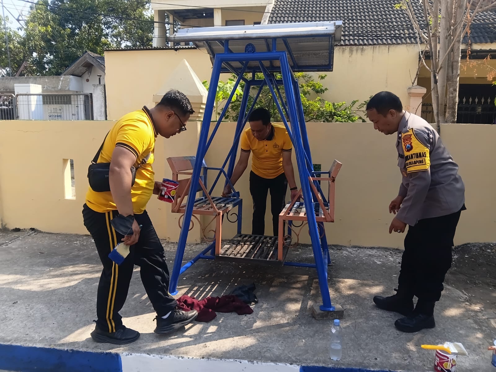 Polsek Bojonegoro Kota Gelar Kurvei, Wujudkan Lingkungan Mako yang Bersih dan Nyaman