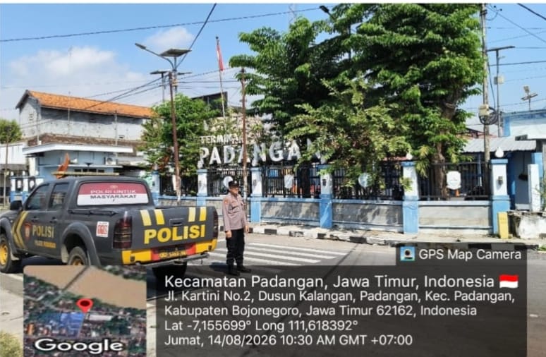 Menjaga Situasi Kamtibmas Kondusif, Polsek Padangan Patroli Siang*