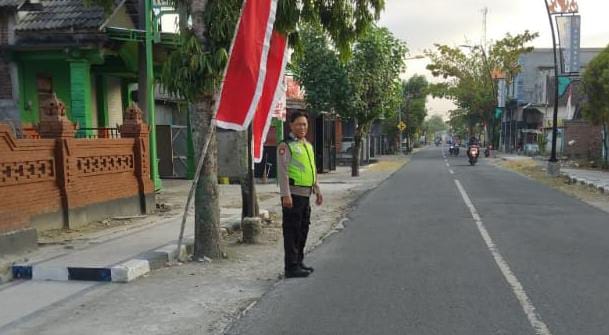 polsek Sukosewu laksanakan sapa pagi