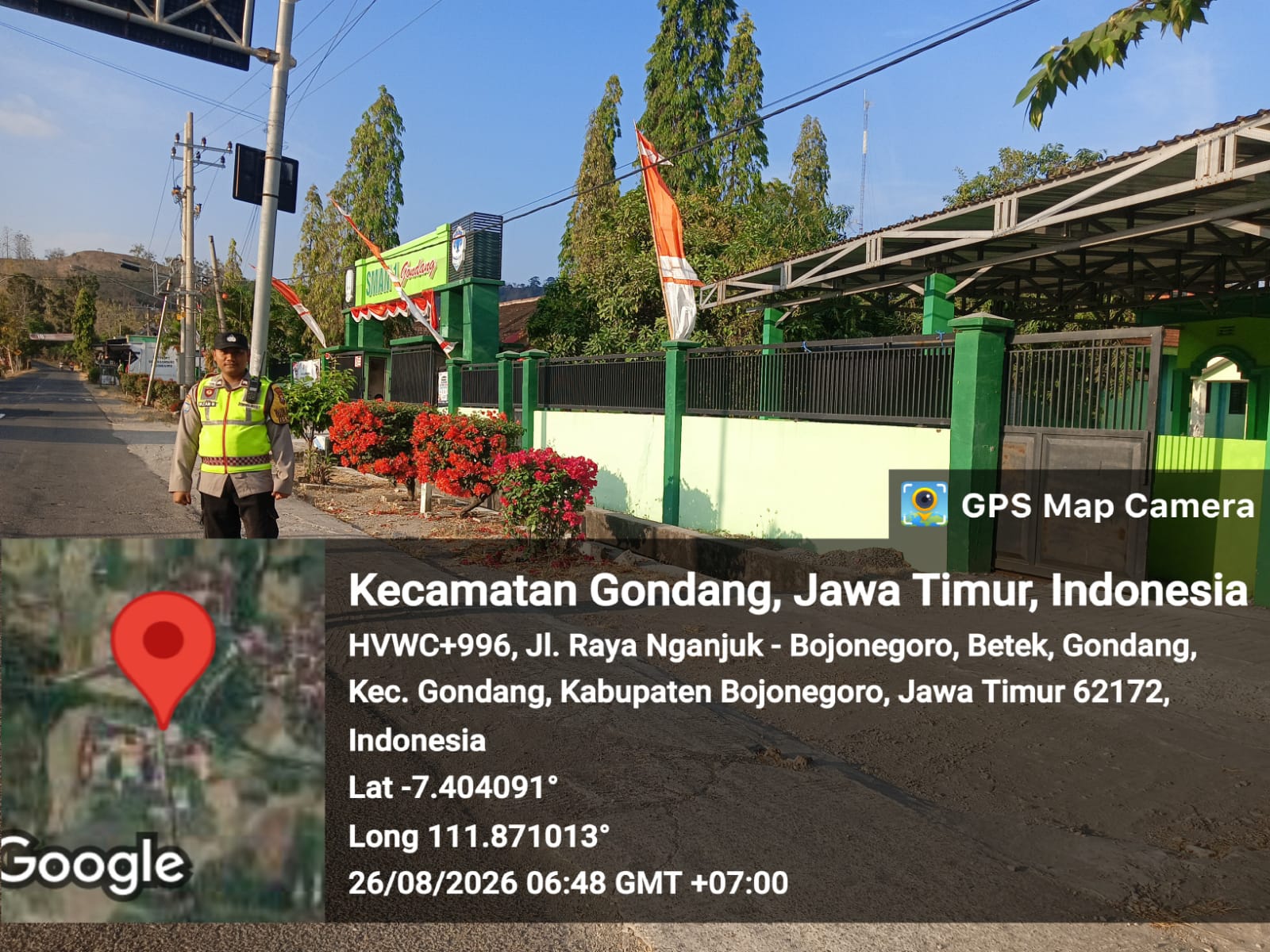 Polsek Gondang Melaksanakan Program Sapa Pagi