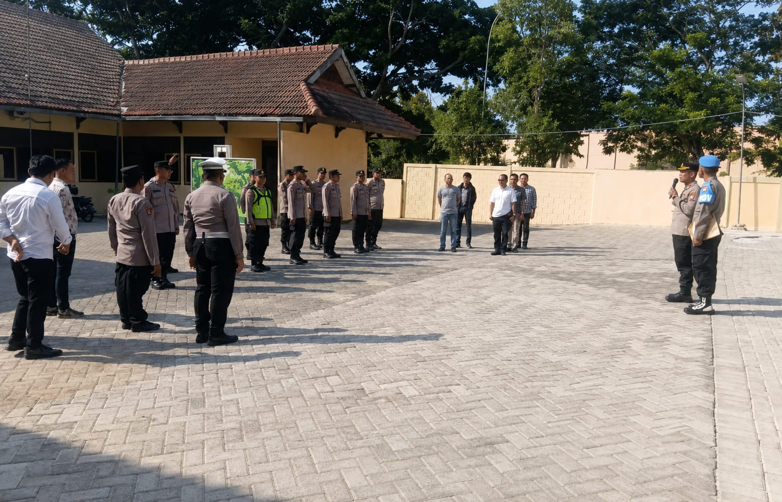 Polsek Bojonegoro Kota Gelar Apel Siaga 1, Tingkatkan Kesiapsiagaan Personel