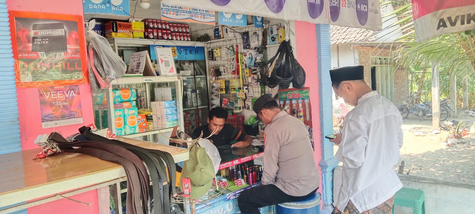 Sapa Warga Dengan Pesan Kamtibmas