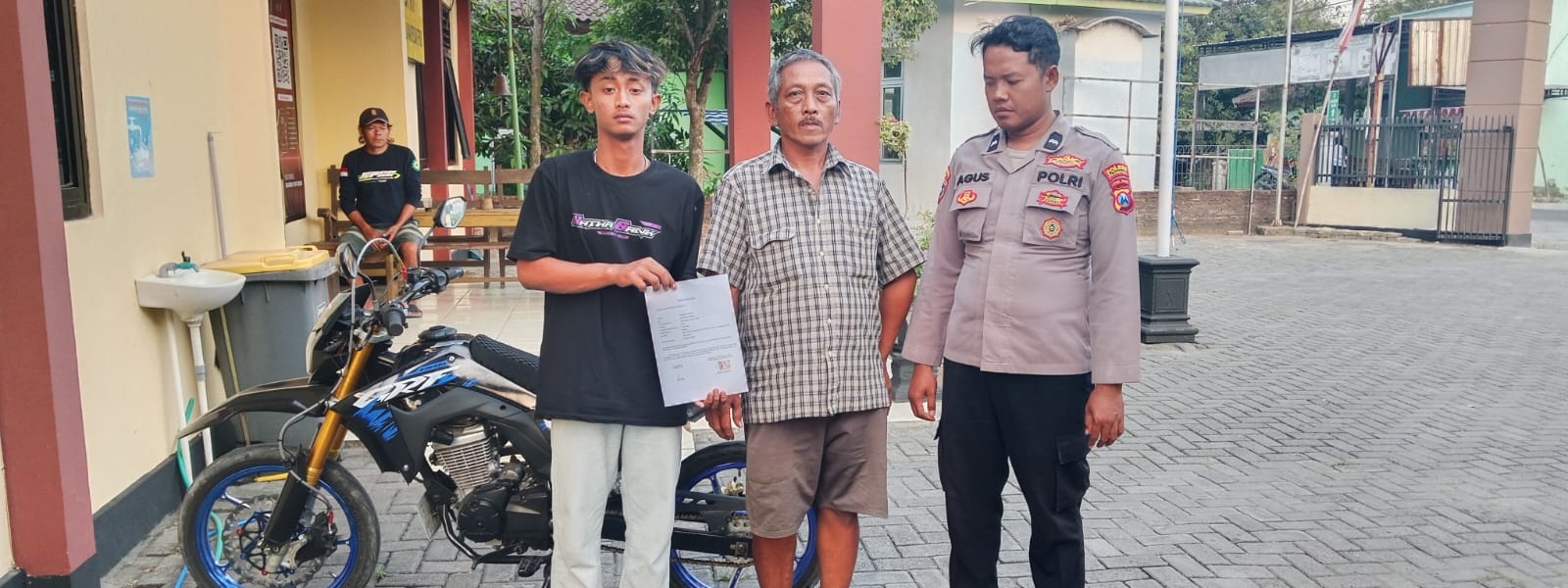 Polsek Ngasem Tertibkan Knalpot Brong