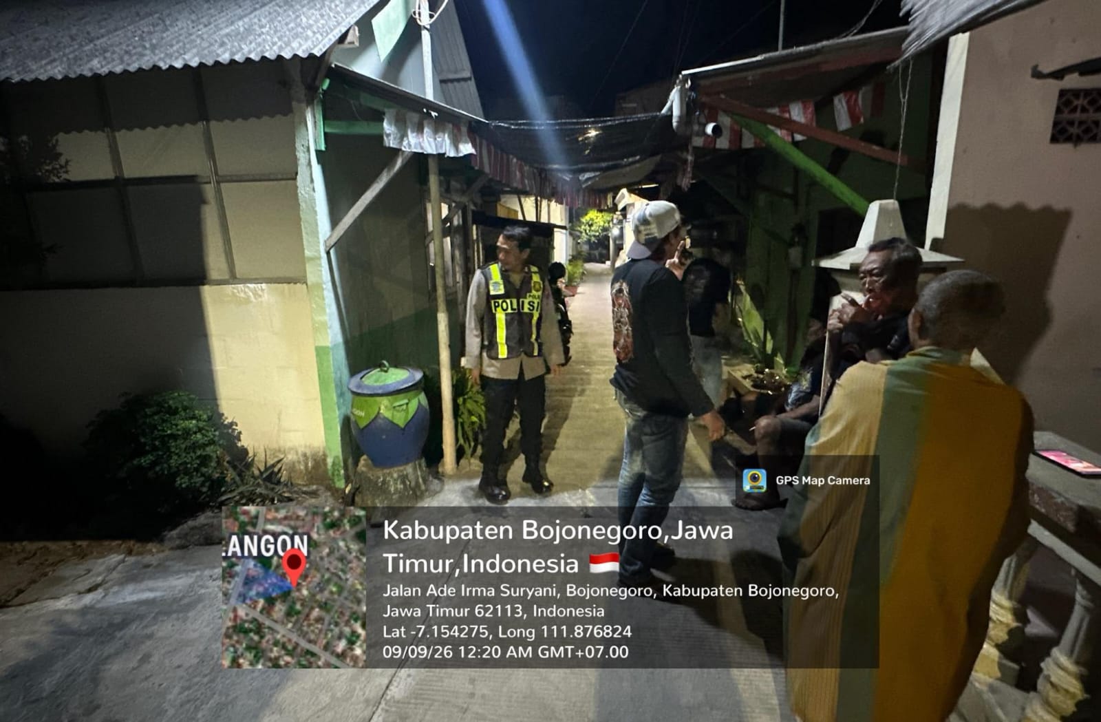 Polsek Bojonegoro Kota Tindaklanjuti Laporan Warga melalui Matur Kapolres