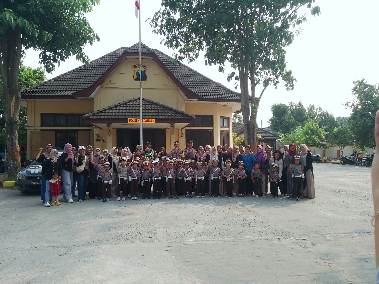 Polsek Padangan Menerima Kunjungan TK Bhayangkari 66 Padangan