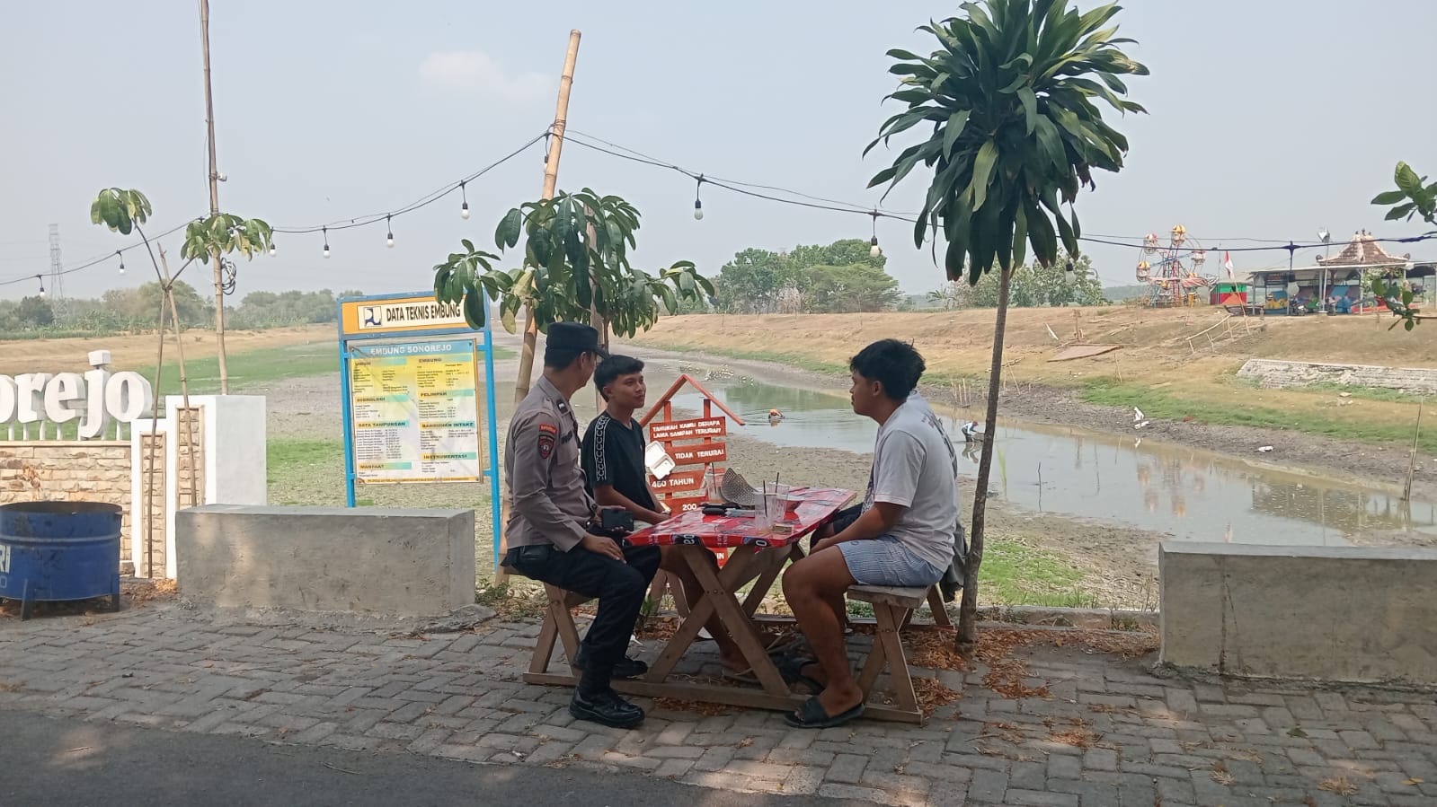 Polsek Padangan Patroli Dialogis, Sampaikan Imbauan Kamtibmas