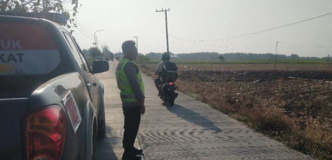 Polsek Sukosewu Patroli Sore antisipasi 3C