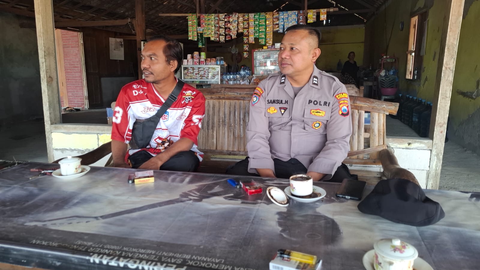 Patroli dialogis sapa Siang Polsek Gayam antisipasi gangguan Kamtibmas