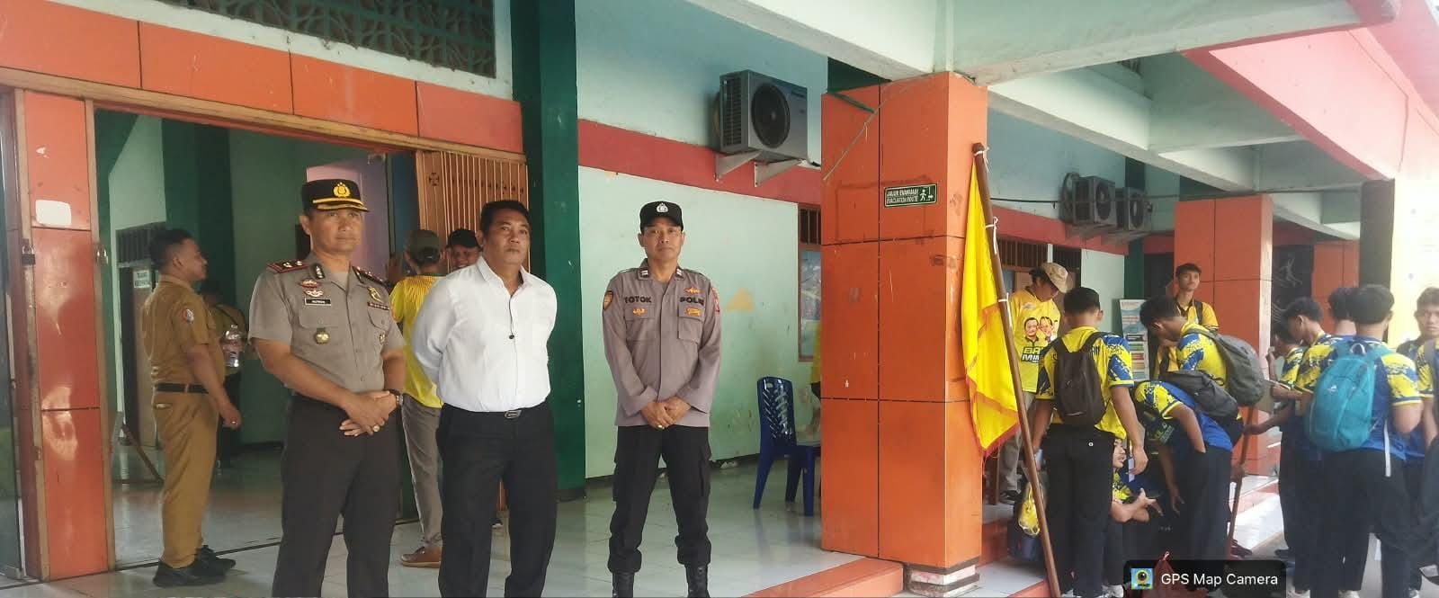 Pengamanan Polsek Bojonegoro Kota pada Turnamen Mini Soccer Piala Ketua Umum Golkar Bahlil Lahadalia 2026