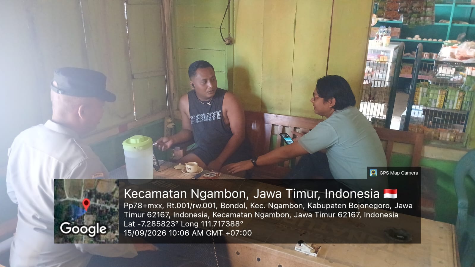 Polsek Ngambon Laksanakan Patroli Dialogis