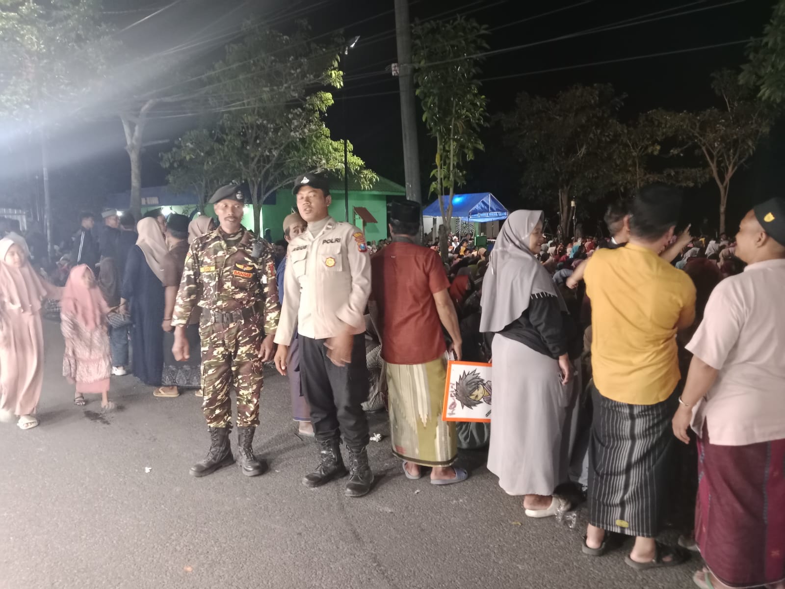 Pengamanan Gebyar Sholawat Dalam Rangka HUT RI ke - 81