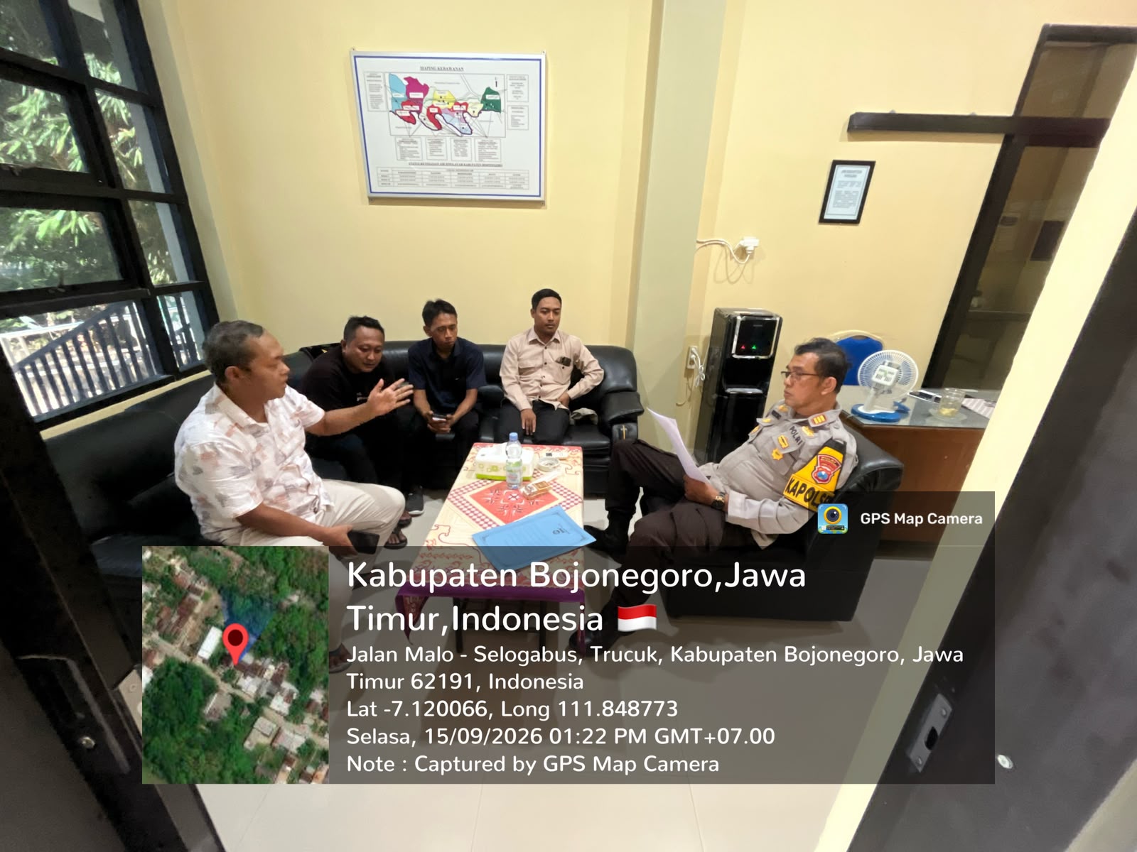 Antisipasi Guantibmas, Polsek Trucuk Gelar MoM Kegiatan Turnamen Bola Voli Plastik Di Desa Tulungrejo