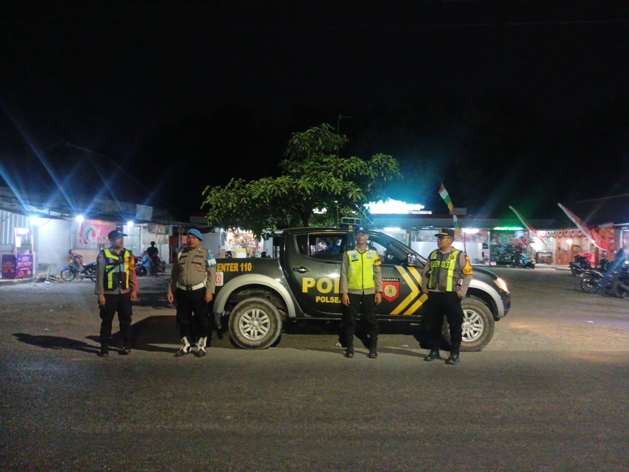 Patroli Malam Antisipasi Tindak kejahatan 3C di wilayah malo