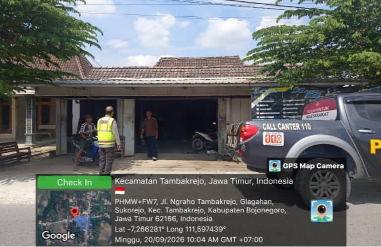 Cegah kriminal, Polsek Tambakrejo gelar Patroli