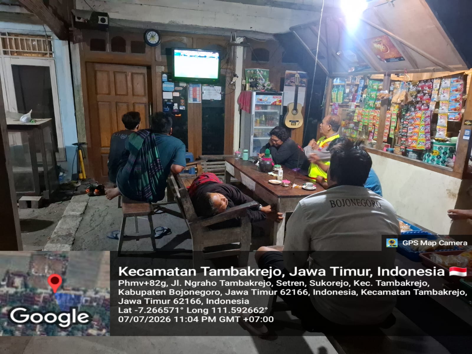Intensifkan patroli di Malam Hari, Polsek Tambakrejo Tingkatkan Patroli langit biru pada Jam Rawan