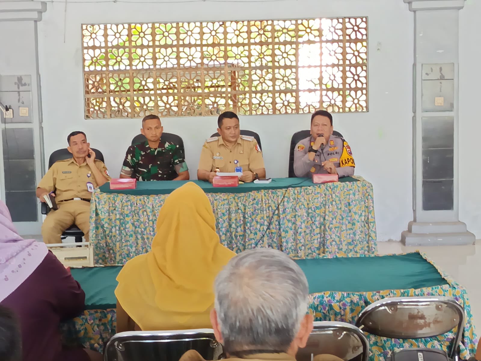 Kapolsek Sumberrejo Bersama Forkopimcam dan Stakeholder Gelar Rapat Persiapan Pembentukan Panitia HUT Kemerdekaan RI Ke-81 Tahun 2026