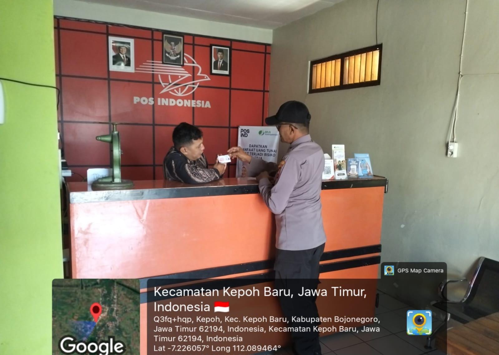 Polsek Kepohbaru Perkuat Pelayanan Publik melalui Sosialisasi Call Center 110