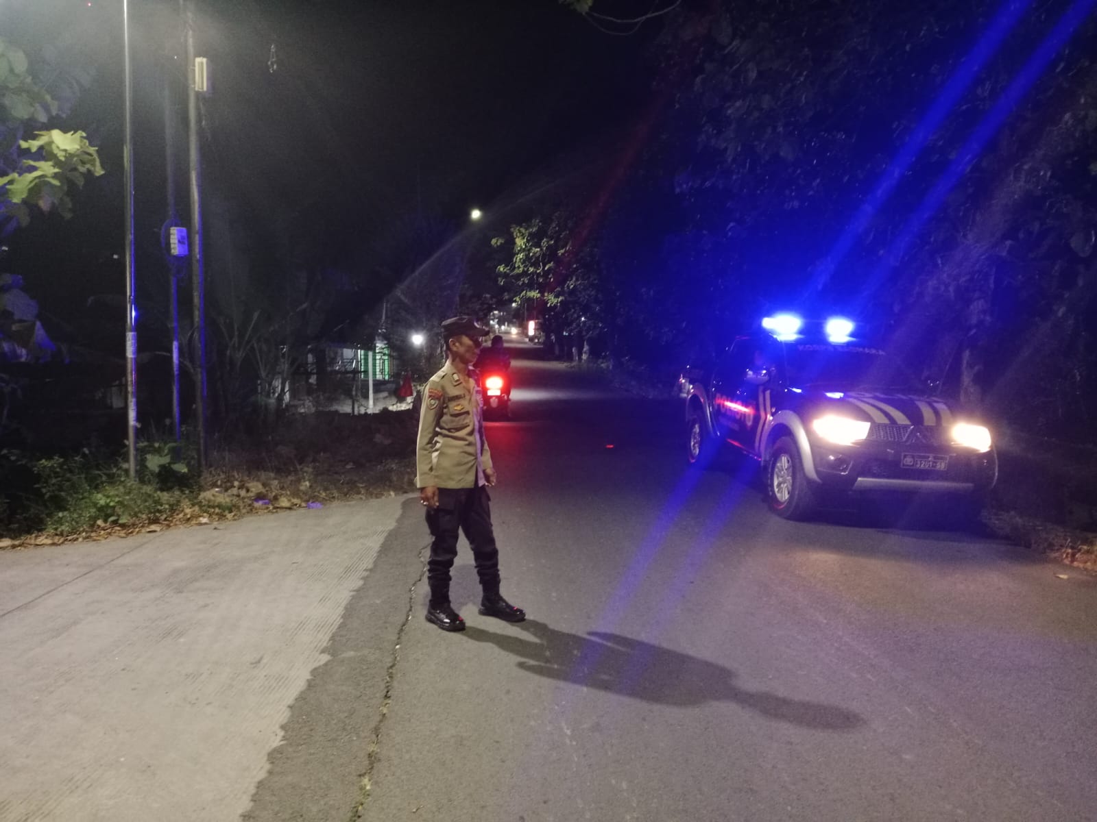 Polsek Ngasem Patroli Jalan Raya Antisipasi 3C