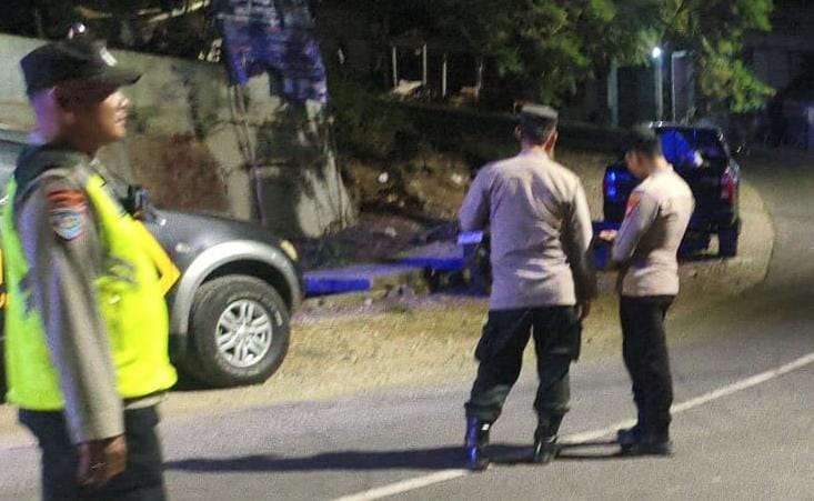 Polsek Sekar - Gondang Laksanakan Patroli Bersinggungan