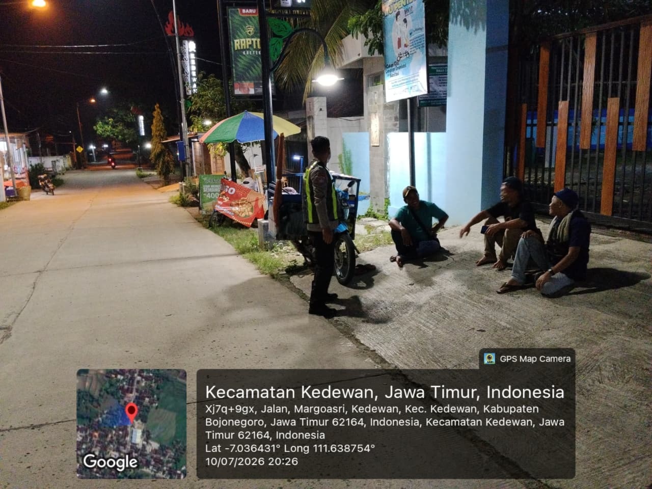 Program Cooling System, Personel Polsek Kedewan Sapa Warga Secara Humanis Malam Hari