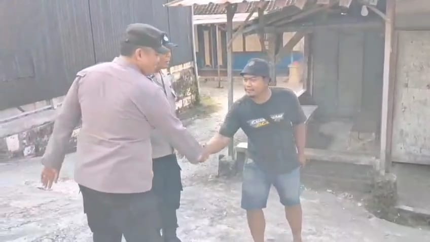 Respon Cepat, Polsek Kepohbaru Tindak Lanjuti Laporan Warga Melalui Call Center 110