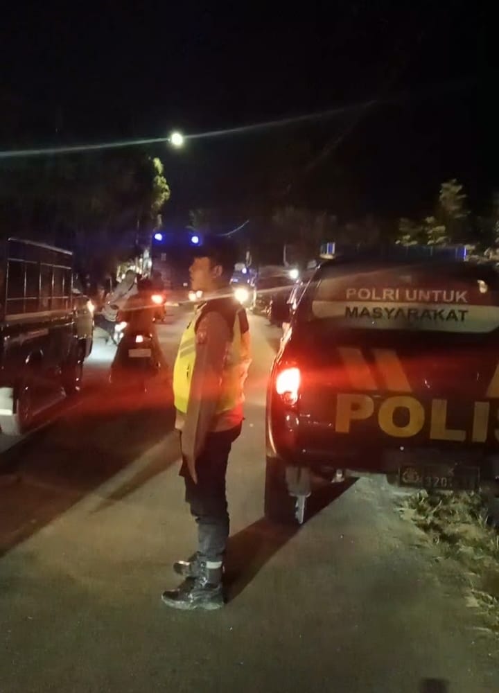 Urai Kemacetan Polsek Ngasem Laksanakan Pengaturan Lalin