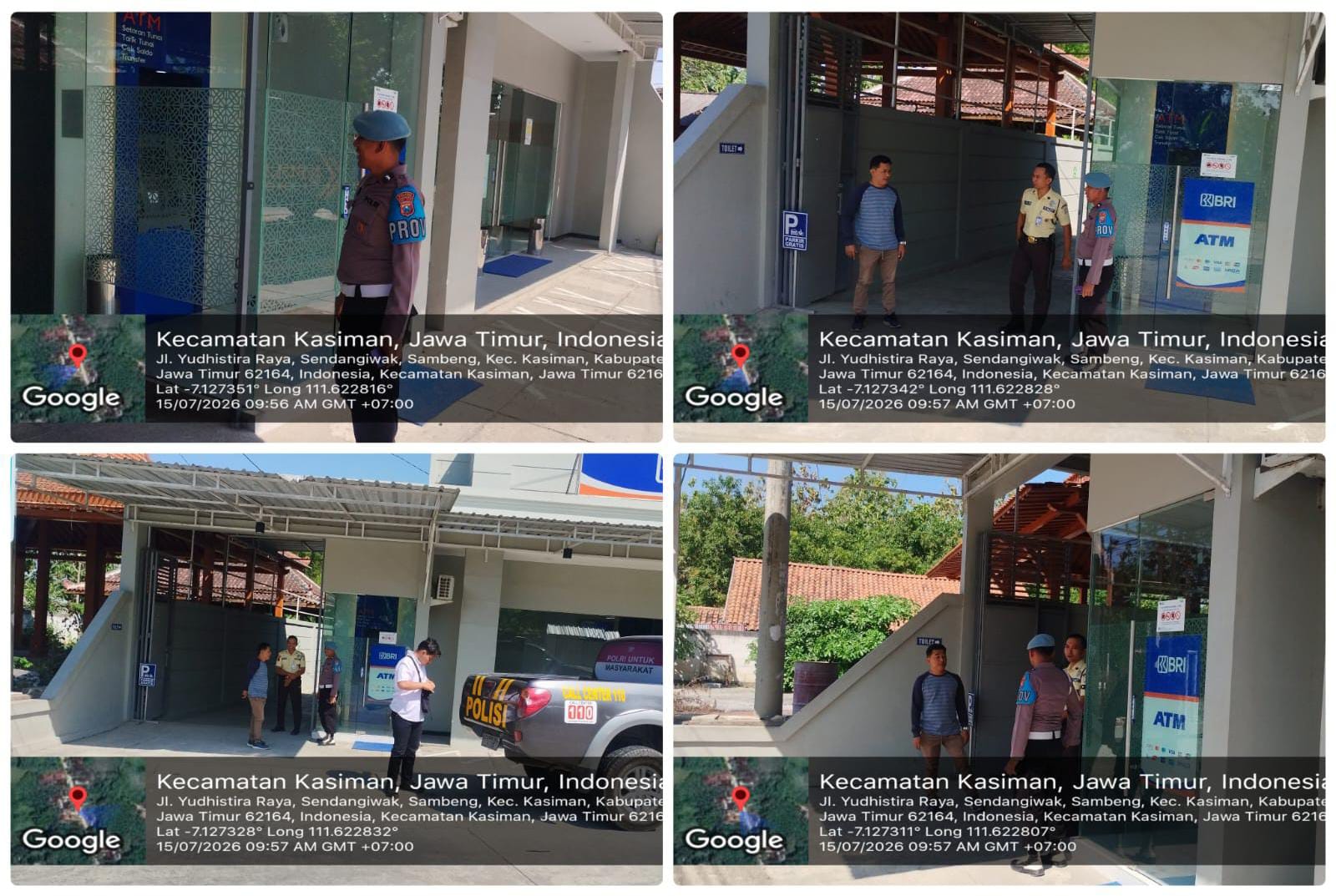 Polsek Kasiman Melaksanakan Patroli Siang