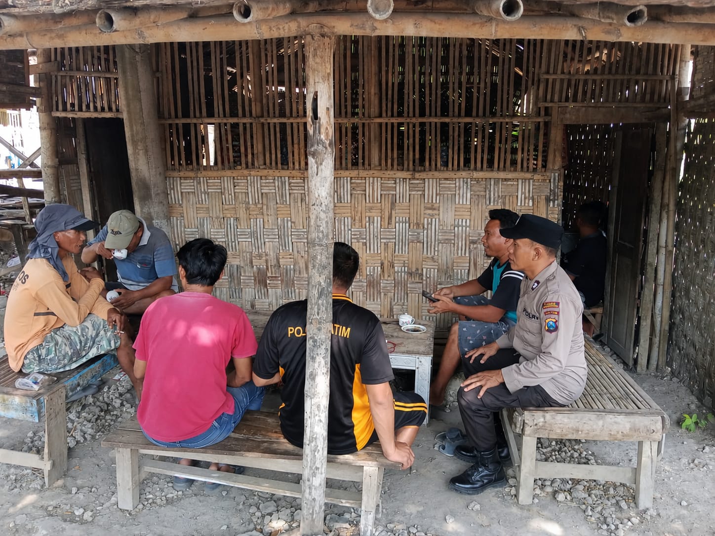 Polsek Kanor Tingkatkan Kegiatan Sambang Dan Imbauan