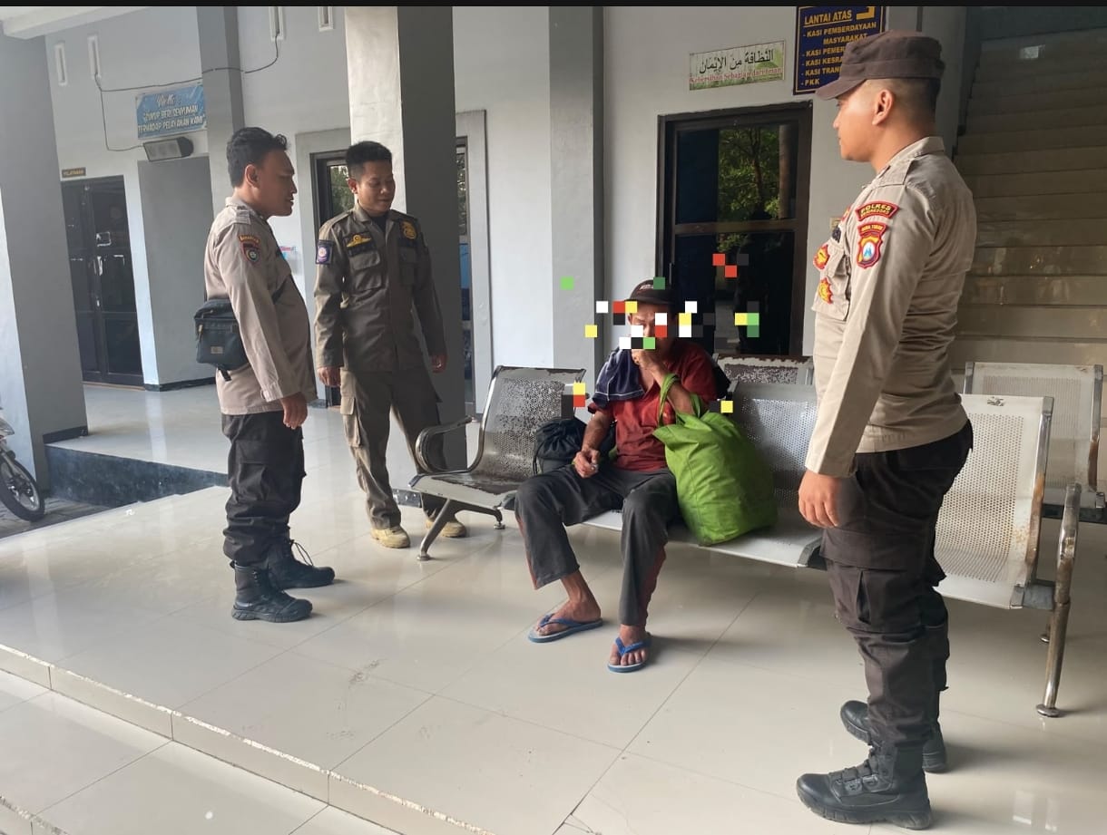 RESPON CEPAT CALL CENTER 110: POLSEK SUMBERREJO AMANKAN ODGJ YANG MERESAHKAN MASYARAKAT