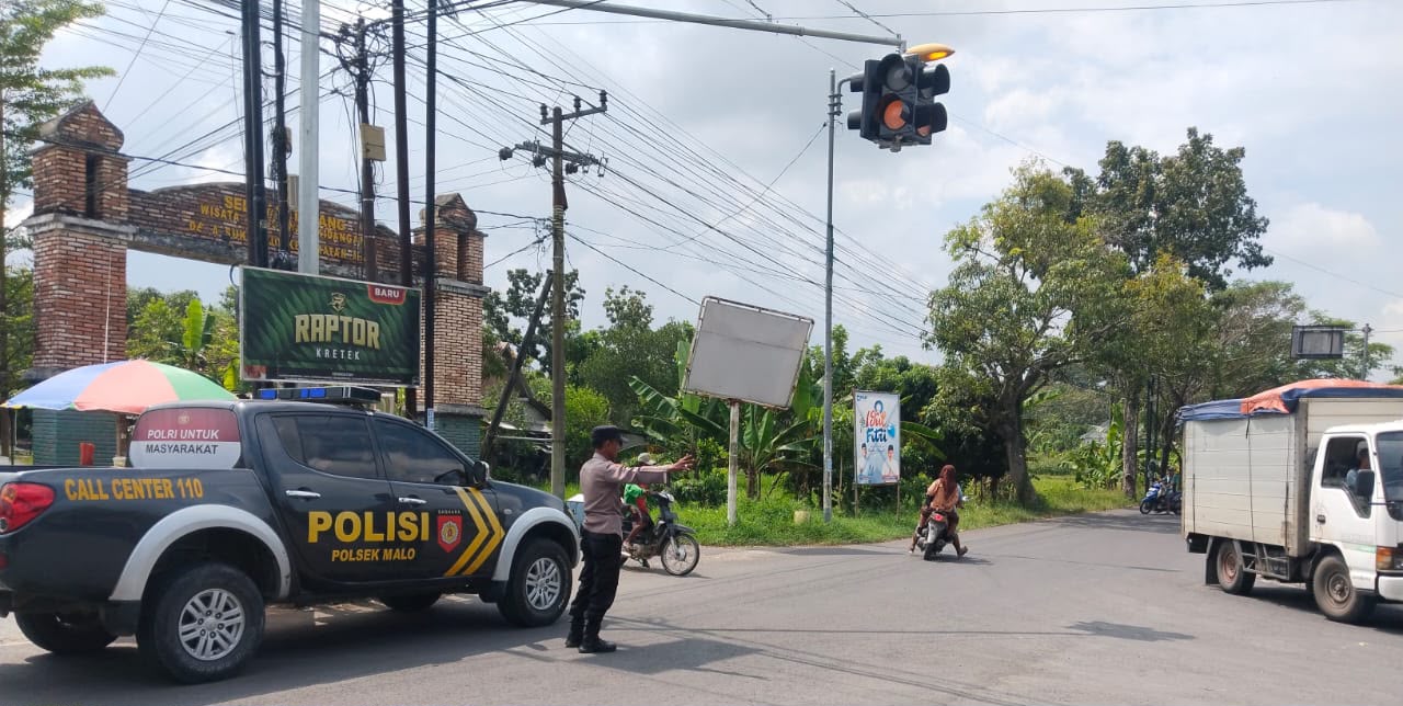 Patroli Siang Hari untuk Jaga Harkamtibmas di wilayah malo