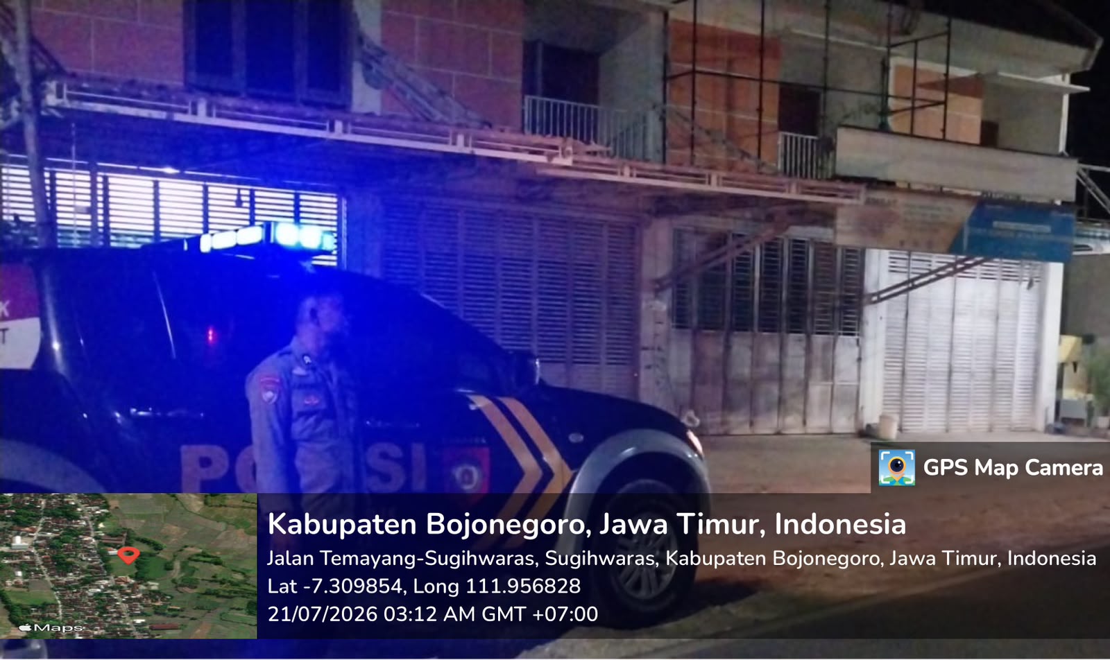 Polsek Sugihwaras Gelar Patroli Sapa Fajar Jaga Keamanan dan Ketertiban Masyarakat   