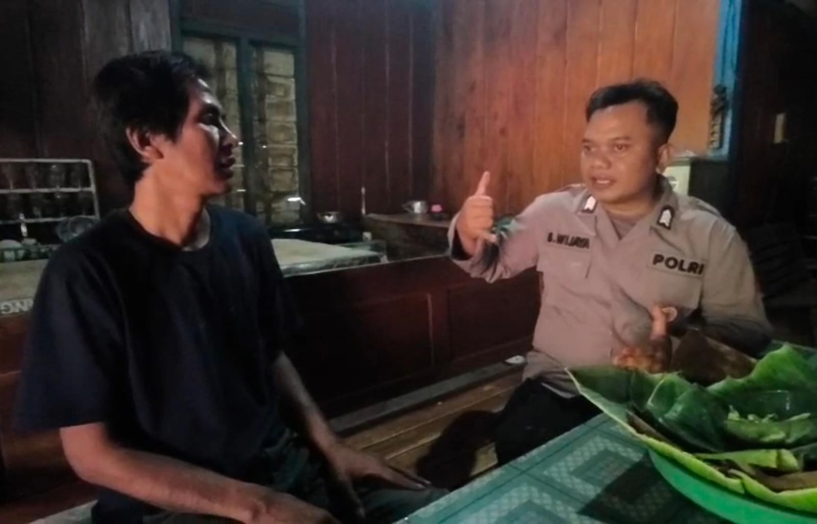 Polsek Ngraho Hinbau Warga waspada Penipuan Online.