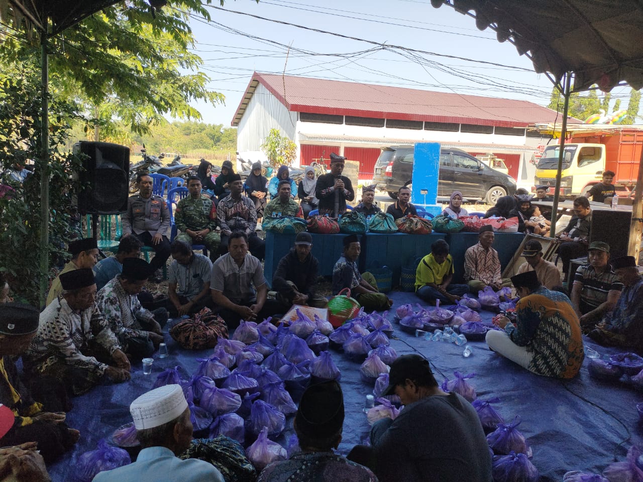 Wujudkan Kamtibmas Yang Kondusif, Polsek Ngraho Polres Bojonegoro Amankan Giat Masyarakat