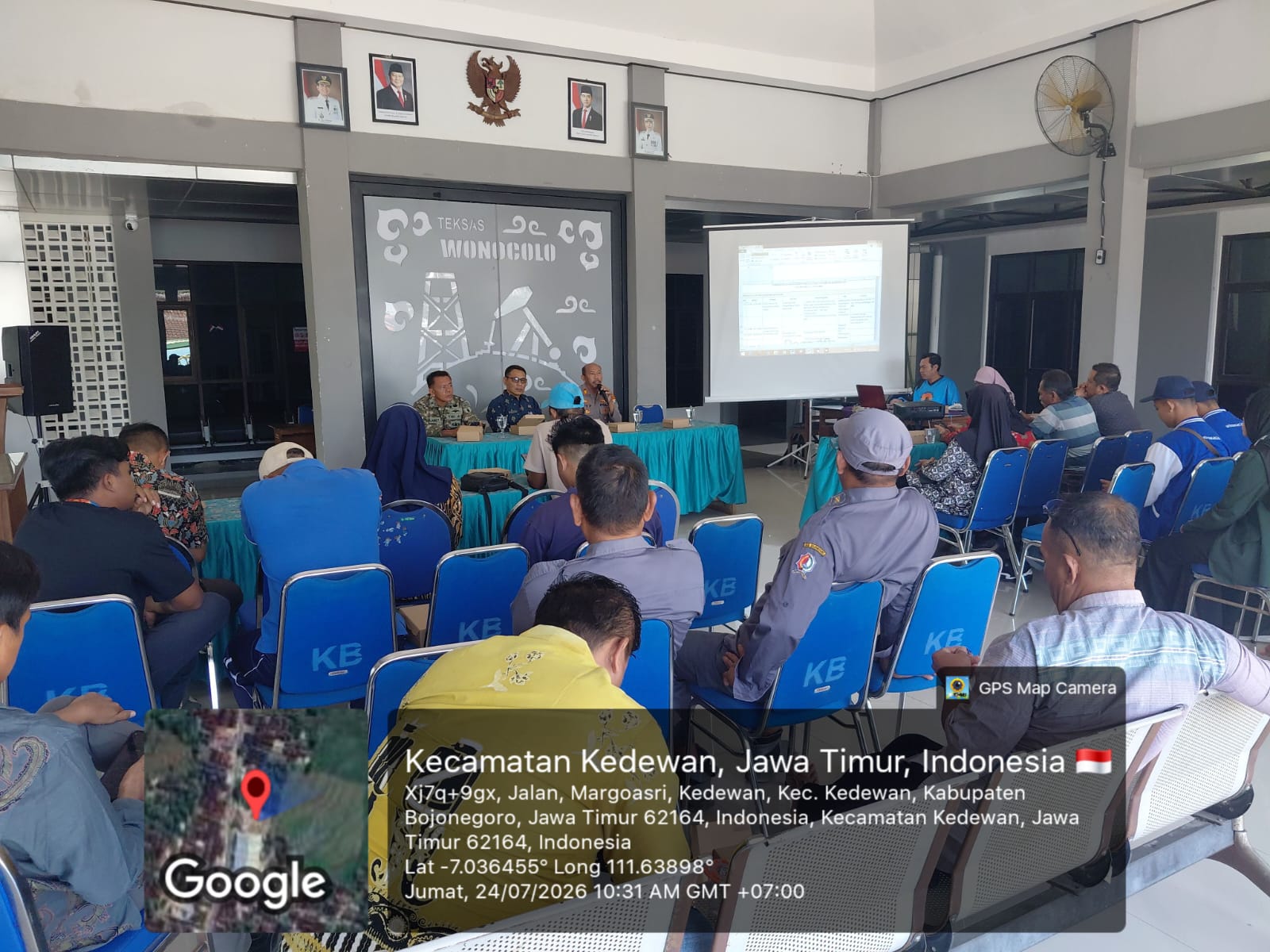 Kapolsek Kedewan Hadiri Undangan Rapat Koordinasi Persiapan Validasi Geopark Bojonegoro, Siap Dukung Keamanan Kegiatannya