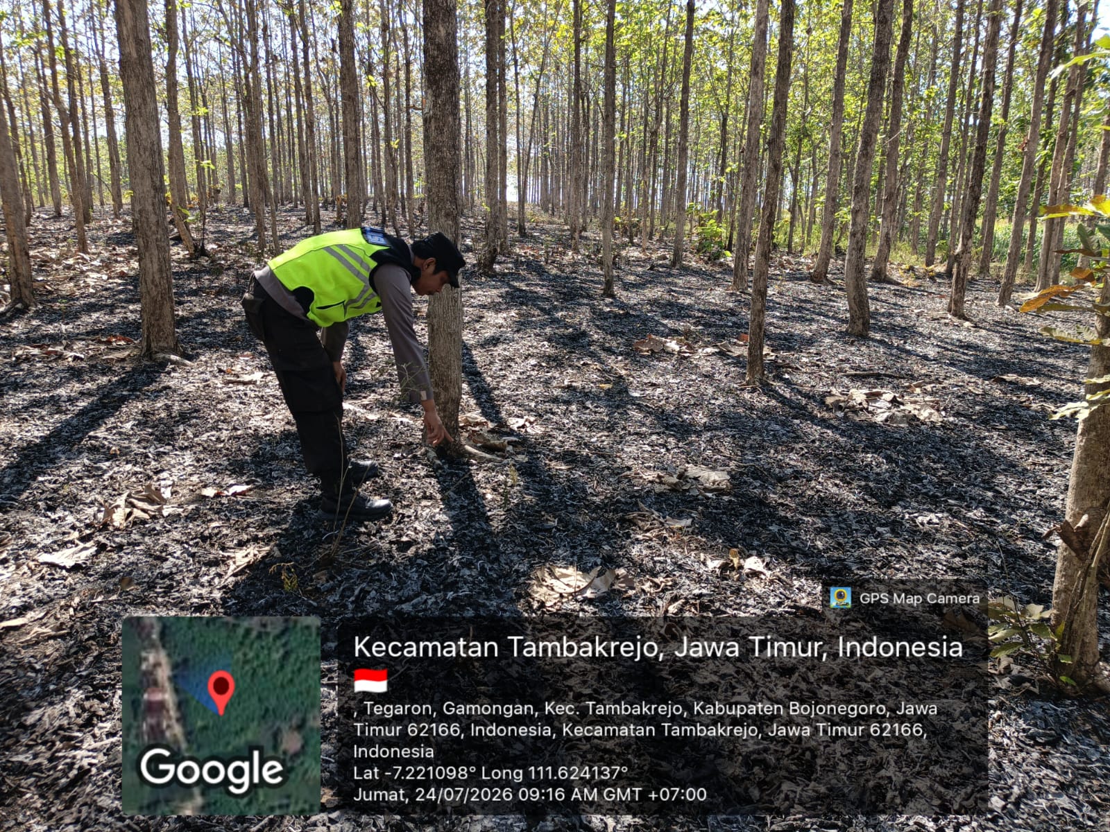 Cegah kriminal, Polsek Tambakrejo gelar Patroli siang hari