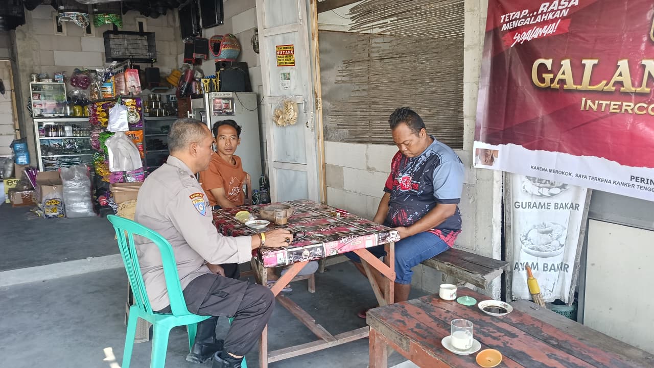 Patroli Dialogis dan Sambang Kamtibmas, Upaya Polri Ciptakan Kamtibmas Tetap Kondusif di Wilayah Kec. Ngraho