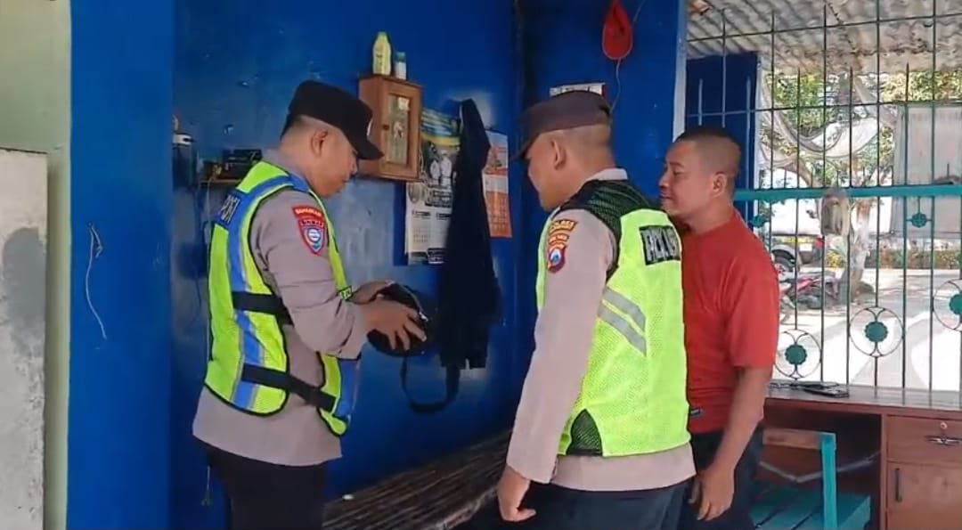RESPON CEPAT CALL CENTER 110 POLSEK SUMBERREJO TAS TERTINGGAL DI KOLAM RENANG DS. TALUN