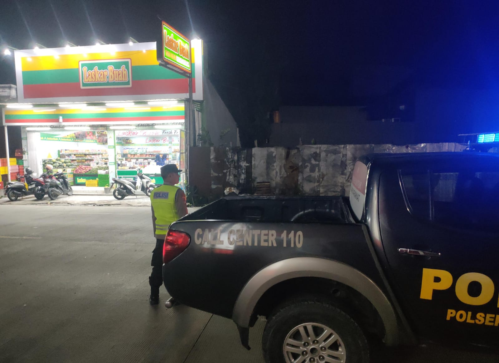 Intensifkan patroli di Malam Hari, Polsek Ngraho Tingkatkan Patroli langit biru pada Jam Rawan