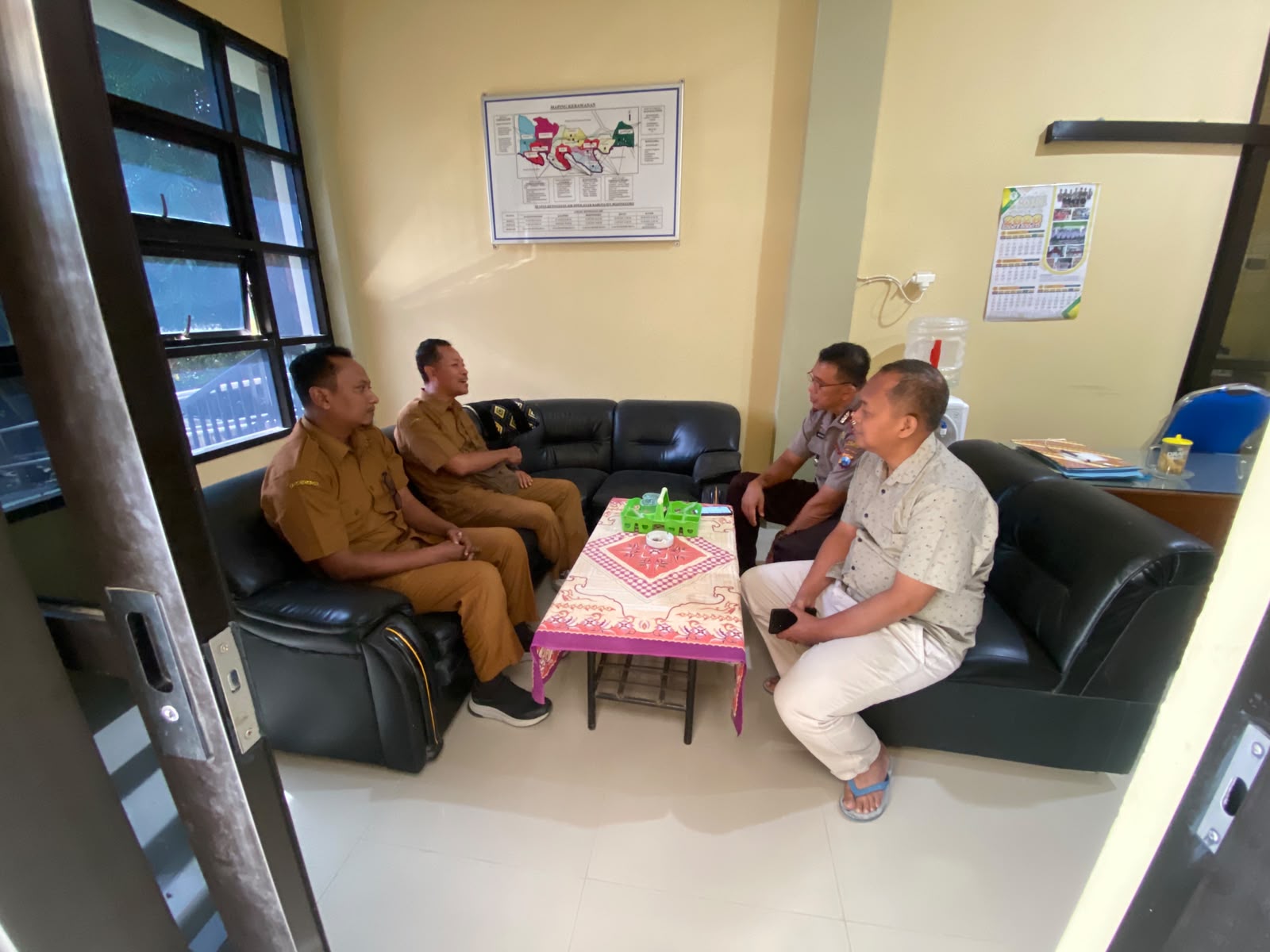 Antisipasi Guantibmas, Polsek Trucuk Gelar MoM Terkait Kegiatan Turnamen Bola Voli Di Desa Banjarsari