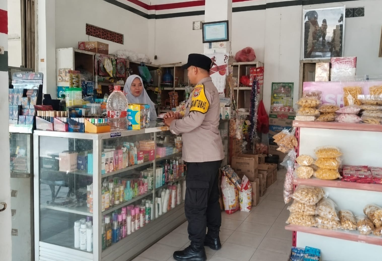 Polsek Kanor Tingkatkan Kegiatan Sambang Dan Imbauan