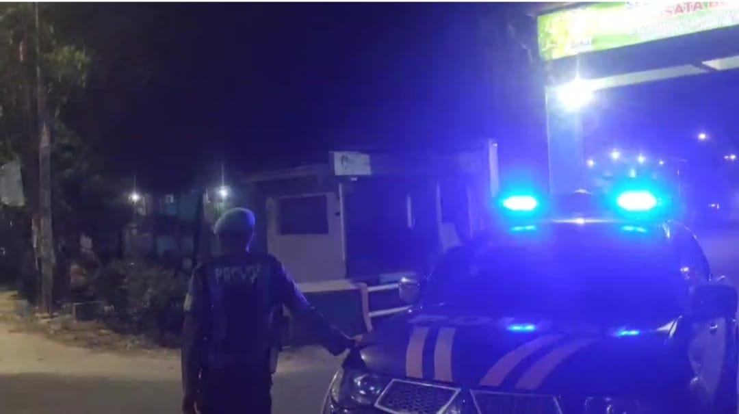 Antisipasi Gangguan Kamtibmas, Polsek Kalitidu Tingkatkan Kegiatan Patroli Malam Hari