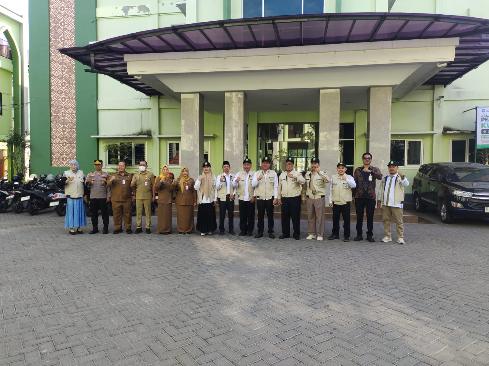 Kapolsek Bojonegoro Kota Hadiri Apel Pemberangkatan KKN UNUGIRI 2026