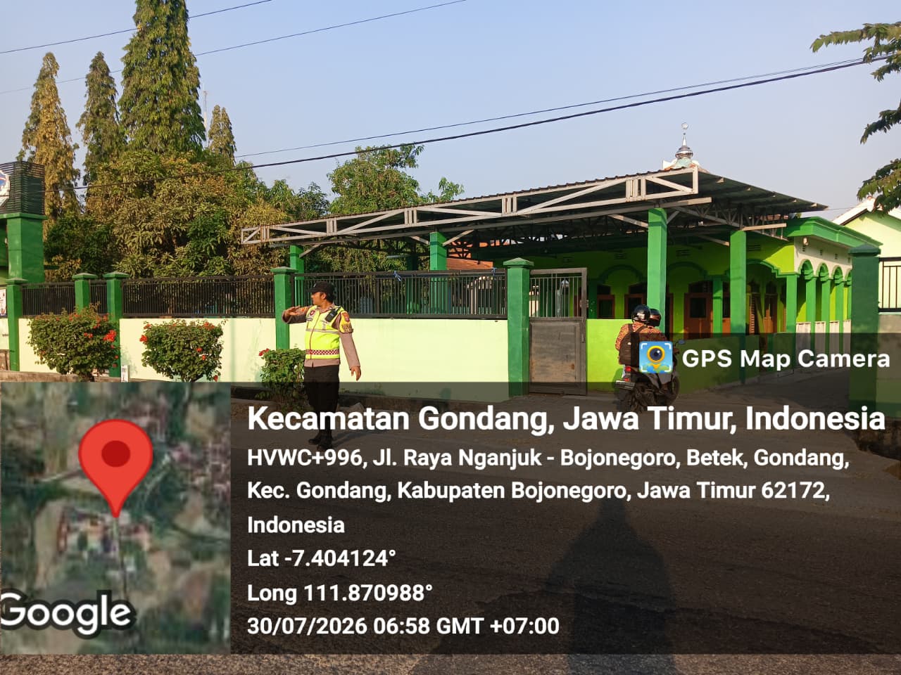 Polsek Gondang Melaksanakan Program Sapa Pagi