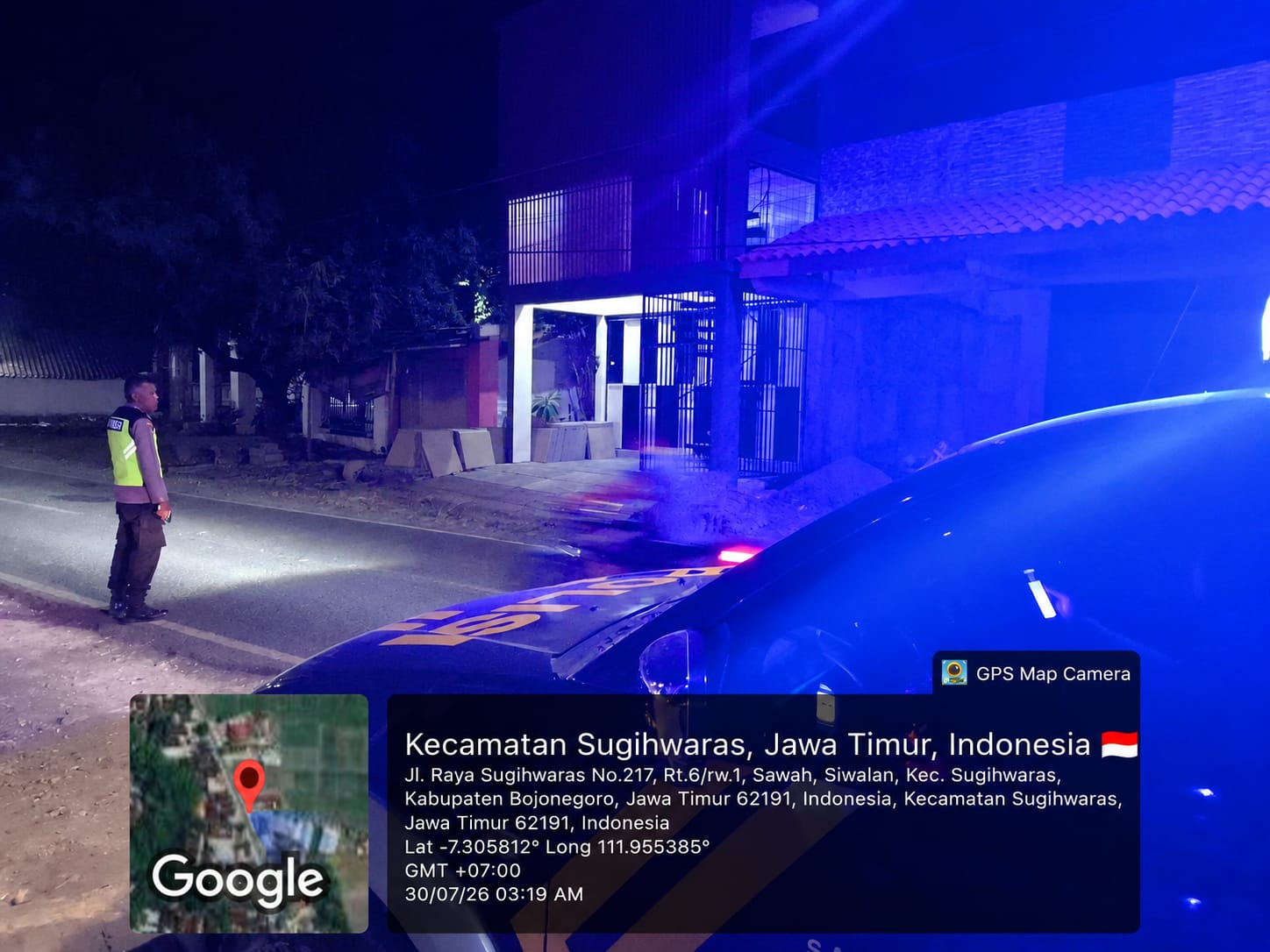 Polsek Sugihwaras Gelar Patroli Sapa Fajar Jaga Keamanan dan Ketertiban Masyarakat   