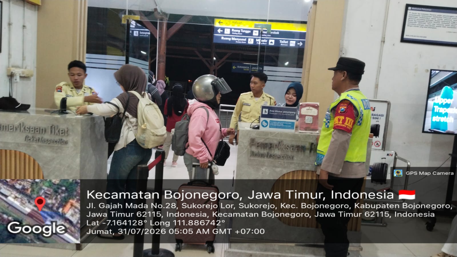 Patroli Subuh, Polsek Bojonegoro Kota Pastikan Tidak Ada Pergerakan Warga PSHT Menuju Surabaya